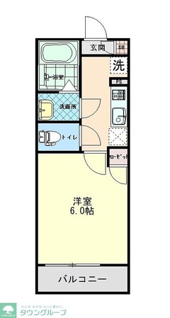 インディゴノワール川越の物件間取画像